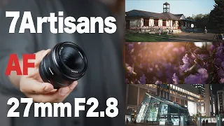 【スナップ入門】新単焦点レンズ「7Artisans AF 27mm F2.8」をレビュー！SONYα6700やZV-E10に