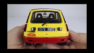 OttO Mobile 1:18 Renault 5 TS Monte Carlo (OT891) Resin Car Model