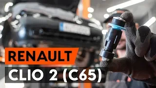 Jak vyměnit předních tyčka stabilizátoru / tyč stabilizátoru na RENAULT CLIO 2 (C65) [NÁVOD AUTODOC]