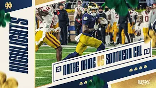 Irish Defense Downs No. 10 Trojans | Highlights vs Southern Cal | Notre Dame Football