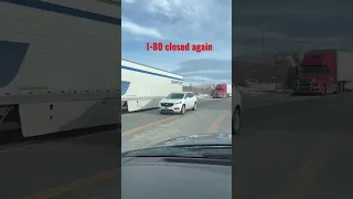 I-80 closed again