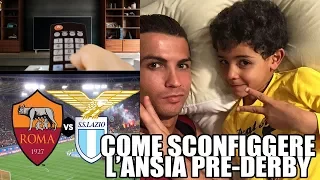 Come sconfiggere l'ansia pre-derby| Cr7 e Ronaldo Junior guardano la TV |#DOPPIAGGICOATTI|