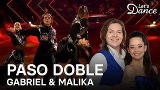 KRAFTVOLLER Paso Doble von Gabriel und Malika 🔥 | Let´s Dance 2024