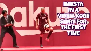 Andres Iniesta EMOTIONAL Presentation at Vissel Kobe