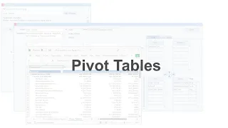 Blitz Report - Pivot Tables