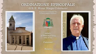 10/02/2024 - Ordinazione Episcopale di Mons. Biagio Colaianni - Palasassi - Matera