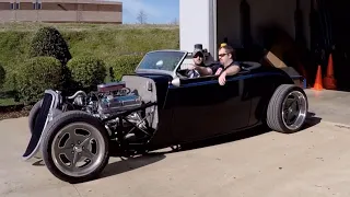 Dropping A Ford 302 5.0 V8 In A '33 Ford Hot Rod Kit Car - Engine Power S2, E11