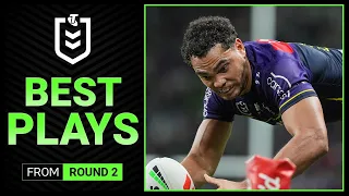 NRL 2024 | The best plays from Round 2 | Telstra Premiership