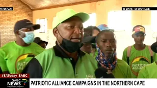 LGE 2021 | Patriotic Alliance's Kenny Kunene campaigns in Northern Cape