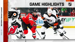 Flyers @ Devils 12/15 | NHL Highlights 2022