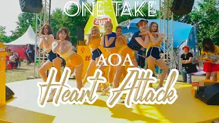 [K-POP IN PUBLIC] [ONE TAKE]  AOA (에이오에이) - Heart Attack (심쿵해) dance cover by Divine