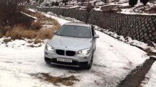 bmw X1 snow road test02