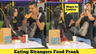 Eating Strangers Food Prank | Prank in Pakistan | @BobbyButt