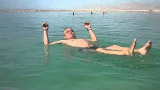 Купание в Мертвом море. Dead Sea.