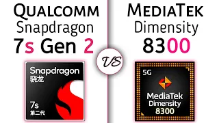 Snapdragon 7s Gen 2 vs Dimensity 8300 | what's a better?