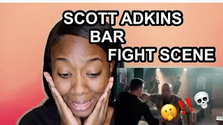 SCOTT ADKINS-  BAR FIGHT  SCENE | REACTION