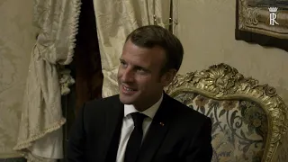 Mattarella riceve il Presidente francese Macron