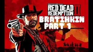 Братишкин проходит Red Dead Redemption 2 пролог #1