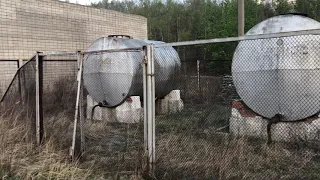 Заброшенная войсковая часть в п. Рудная Пристань.