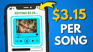 How to Earn $3 ONLINE PER SONG Listened To - Make Money Online 2024