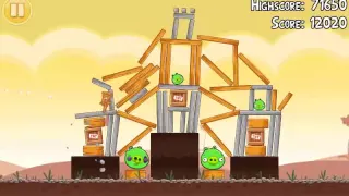 Official Angry Birds 3 Star Walkthrough Theme 3 Levels 6-10