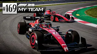 F1 23 - MY TEAM - GP DA ESPANHA 50% - APOSTANDO CONTRA MEUS CONCORRENTES! - EP 169