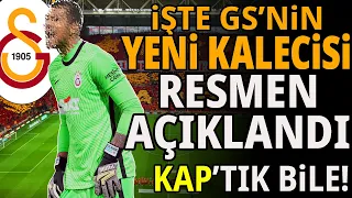 İŞTE GALATASARAY'IN YENİ KALECİSİ! KAP'TIK BİLE..