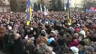 Тернопольский Евромайдан не блокирует госучреждения