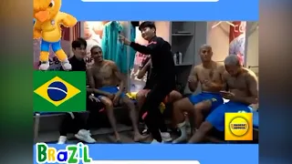 Jogadores da Coreia Invadem o Vestiário do Brasil Após Jogo !