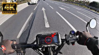 120 km/h e scooter full throttle on the in highway (Dualtron Thunder 3)