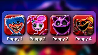 Poppy Playtime Chapter 1, 2, 3 & 4 Mobile Full Gameplay || Poppy Playtime Chapter 3 & 4 Mobile Game