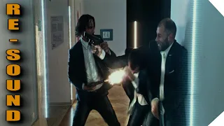 John Wick 2 ( Keanu Reeves ) - ART GALLERY SHOOTOUT【RE-SOUND🔊】