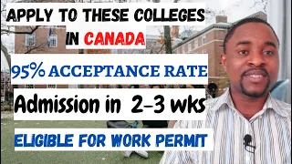 TOP Colleges in Canada to Study in 2023 | Highest Acceptance Rate in Canada | No IELTS, GRE Required