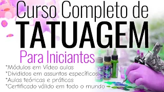 Curso completo de tatuagem para iniciantes