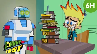 JOHNNY HAS TOO MUCH HOMEWORK! 📚 | Johnny Test Official Compilation | WildBrain Max