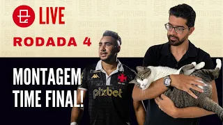 🔴 LIVE DICAS RODADA 4 | CARTOLA 2024: VASCO, INTER E FLAMENGO NA BASE!