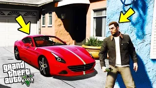 РЕАЛЬНАЯ ЖИЗНЬ В GTA 5 - УГНАЛ НОЧЬЮ ФЕРРАРИ КАЛИФОРНИЮ! 🌊ВОТЕР