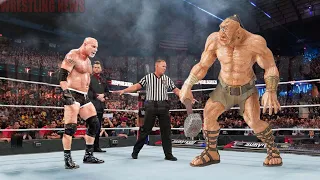 Goldberg vs cyclops Match