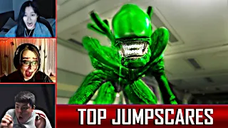 Alien: Isolation Top Twitch Jumpscares Compilation | Horror Games Best Moments