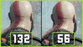 God of War | PC DLSS OFF & ON | RTX 👀 МАКСИМАЛЬНАЯ ГРАФИКА & FPS [4K] | #BLACKRINSLER