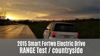 2015 Smart Fortwo Electric Drive Range Test: at 40-55mph