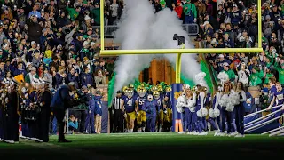 Notre Dame 'Hells Bells' Light Show Entrance