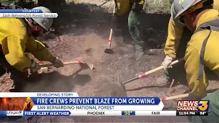 Rangers work to stop illegal campfires in San Bernardino National Forest