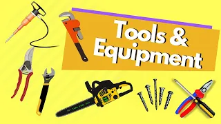 Tools Vocabulary  - Hand Tools Names in English with Pictures - ESL Kids Vocabulary for Tools