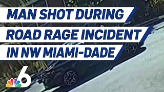 Video Shows Road Rage Incident That Led to Man Being Shot in NW Miami-Dade