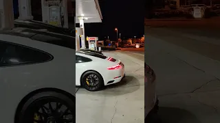 Porsche GTS 991.2 with exhaust