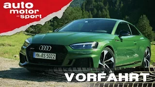 Audi RS5 Coupé: Zu wenig Kante! - Vorfahrt [with subtitles] | auto motor und sport