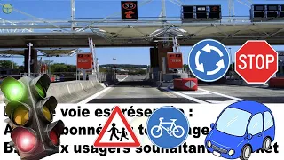 2023 Nouveau examen théorique code de la route FR 😍 examen permis de conduire