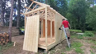 DIY 8X16 Foot Shed Build