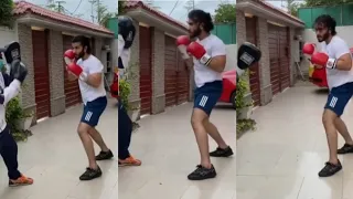 Feroze khan Doing Boxing Practice | Feroze khan New Video | Feroze khan Boxing
